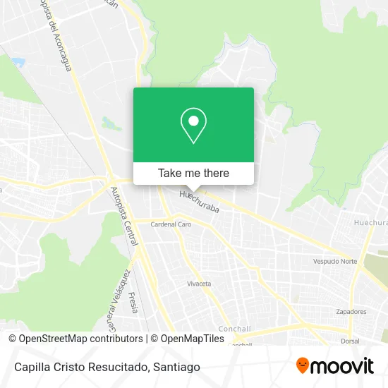 Capilla Cristo Resucitado map