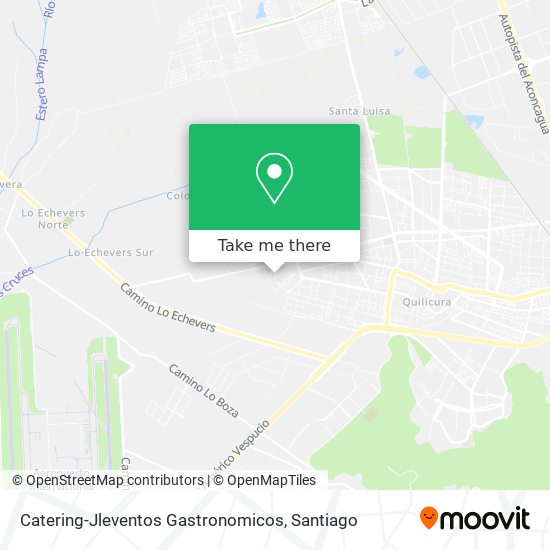 Mapa de Catering-Jleventos Gastronomicos