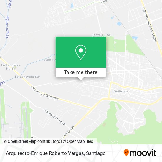 Mapa de Arquitecto-Enrique Roberto Vargas