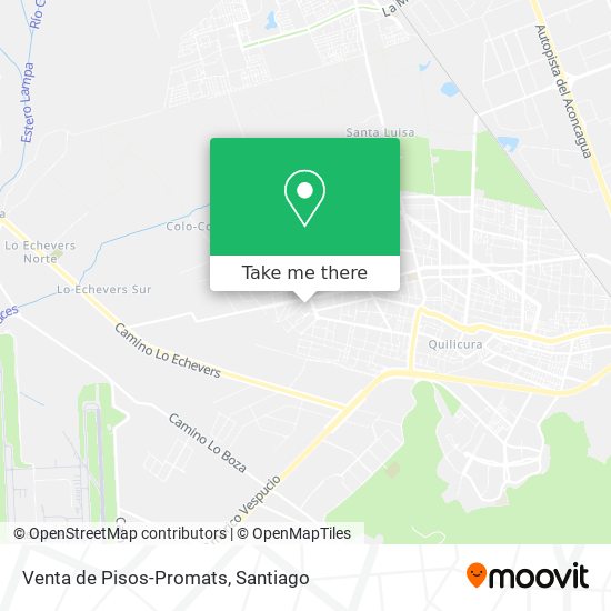 Mapa de Venta de Pisos-Promats