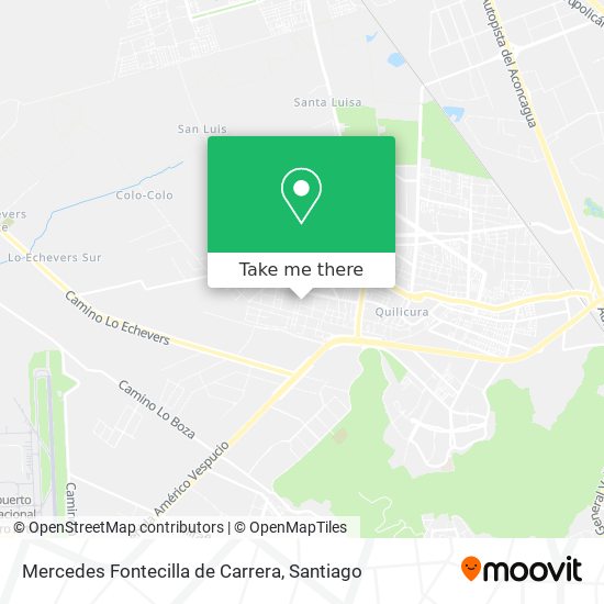 Mercedes Fontecilla de Carrera map