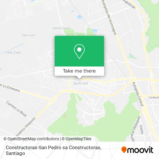 Constructoras-San Pedro sa Constructoras map