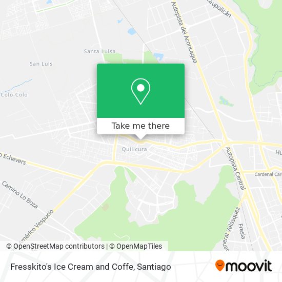 Fresskito's Ice Cream and Coffe map