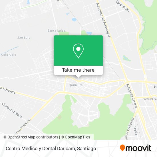 Centro Medico y Dental Daricam map