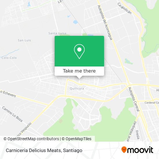 Carniceria Delicius Meats map