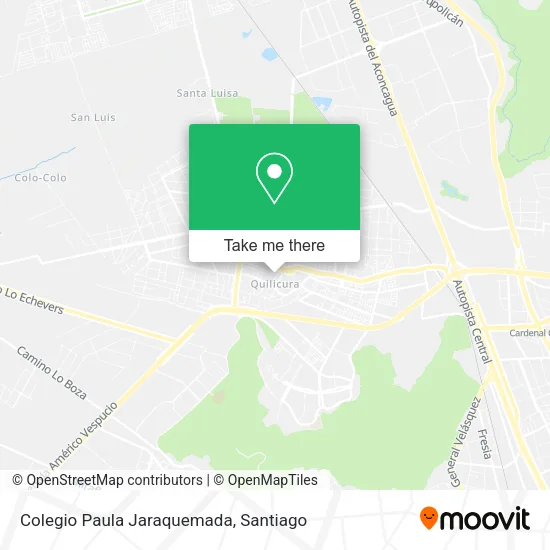 Colegio Paula Jaraquemada map
