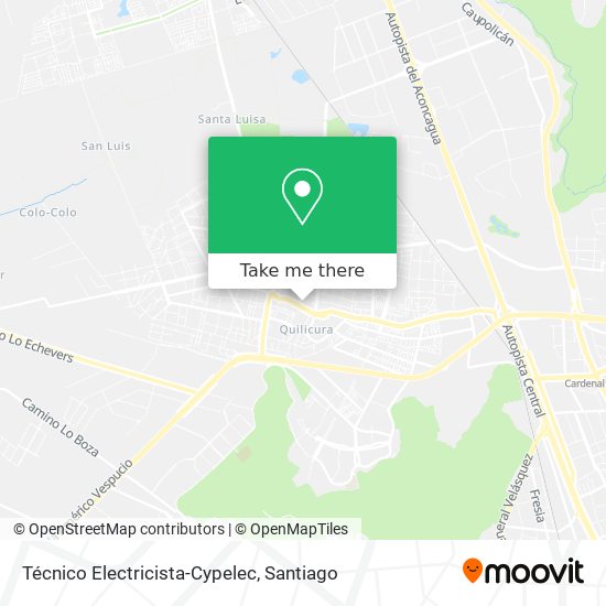 Mapa de Técnico Electricista-Cypelec