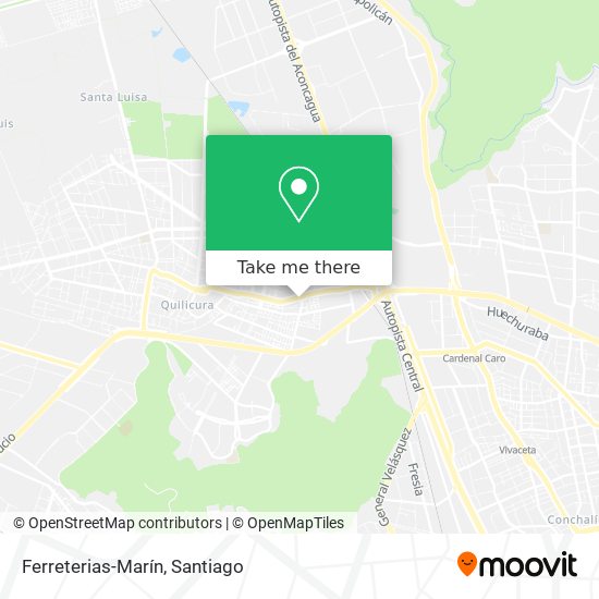 Ferreterias-Marín map