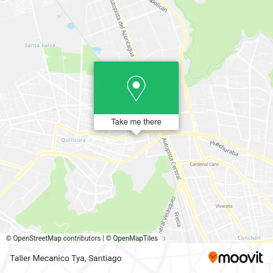 Taller Mecanico Tya map