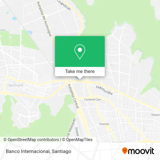Banco Internacional map