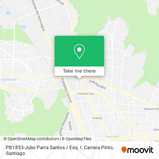 Mapa de PB1853-Julio Parra Santos / Esq. I. Carrera Pinto