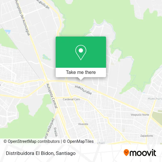 Distribuidora El Bidon map