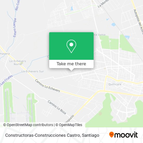 Constructoras-Construcciones Castro map