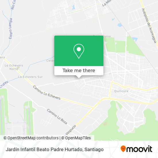 Jardín Infantil Beato Padre Hurtado map