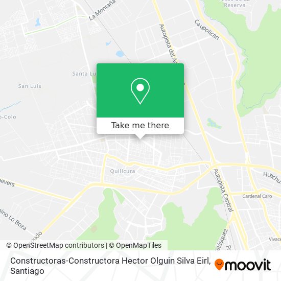 Mapa de Constructoras-Constructora Hector Olguin Silva Eirl