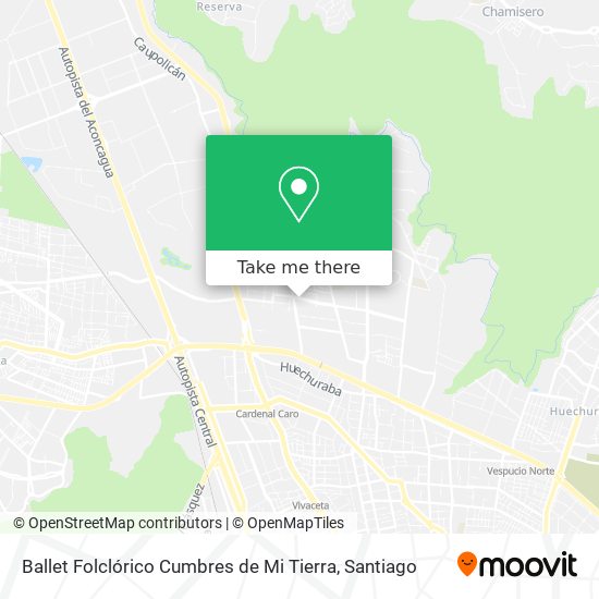Ballet Folclórico Cumbres de Mi Tierra map