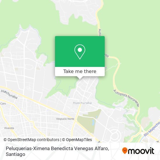Peluquerias-Ximena Benedicta Venegas Alfaro map