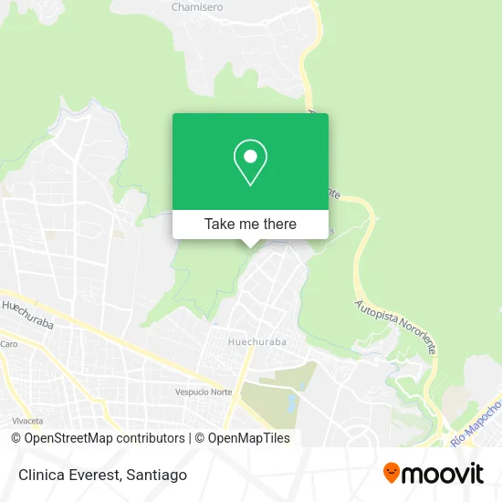 Clinica Everest map