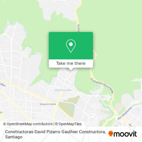 Constructoras-David Pizarro Gauthier Constructora map