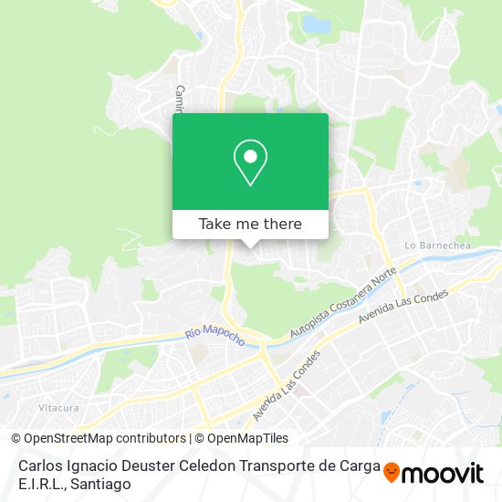 Carlos Ignacio Deuster Celedon Transporte de Carga E.I.R.L. map