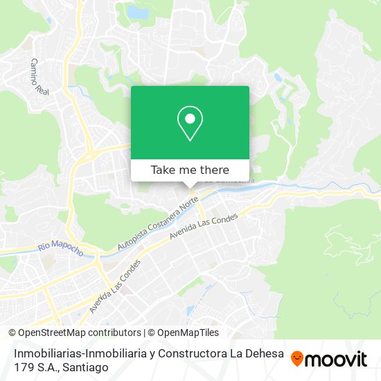 Inmobiliarias-Inmobiliaria y Constructora La Dehesa 179 S.A. map