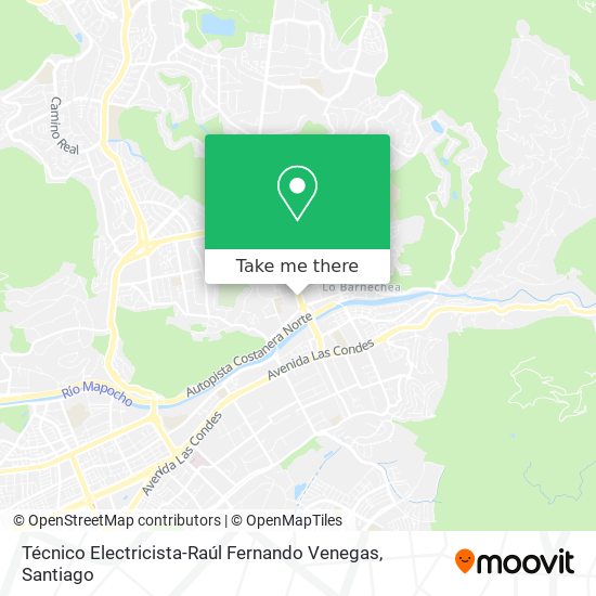 Técnico Electricista-Raúl Fernando Venegas map
