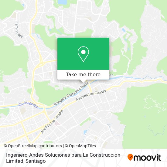 Mapa de Ingeniero-Andes Soluciones para La Construccion Limitad