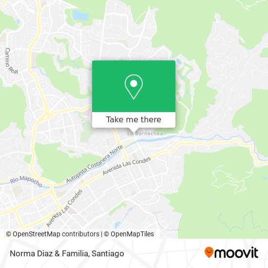 Norma Diaz & Familia map