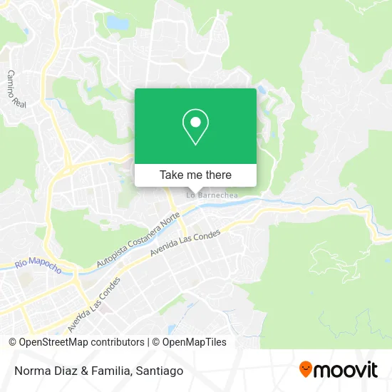 Norma Diaz & Familia map