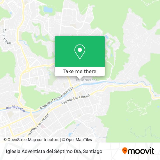 Mapa de Iglesia Adventista del Séptimo Día