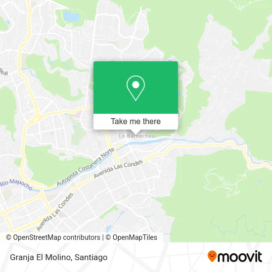 Granja El Molino map