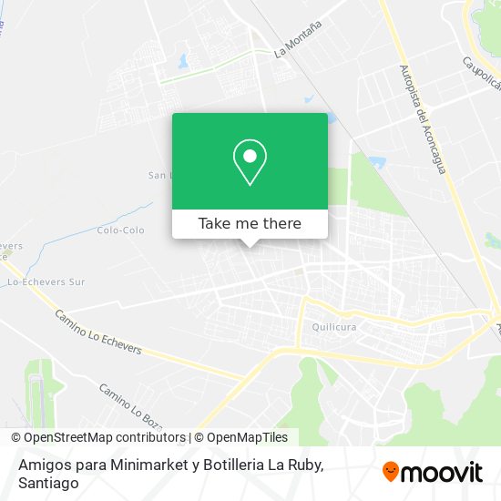Amigos para Minimarket y Botilleria La Ruby map
