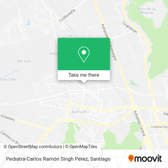 Pediatra-Carlos Ramón Singh Pérez map