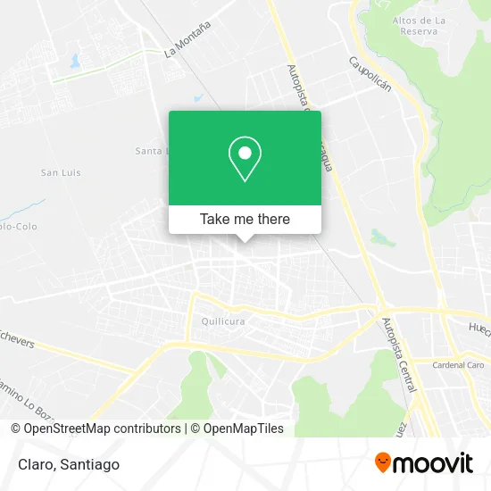 Claro map