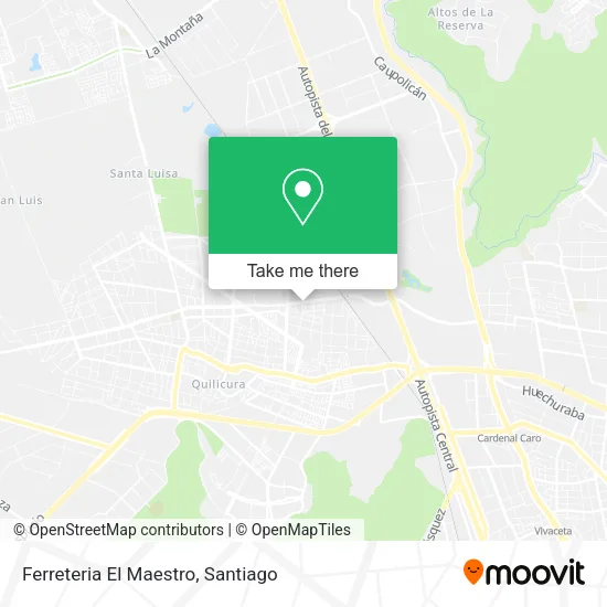 Ferreteria El Maestro map