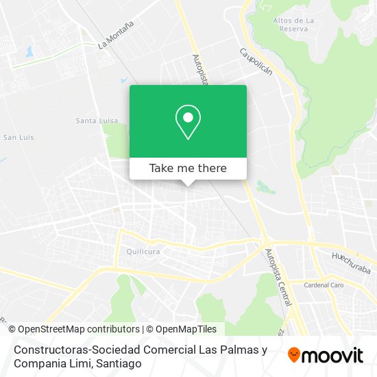 Constructoras-Sociedad Comercial Las Palmas y Compania Limi map