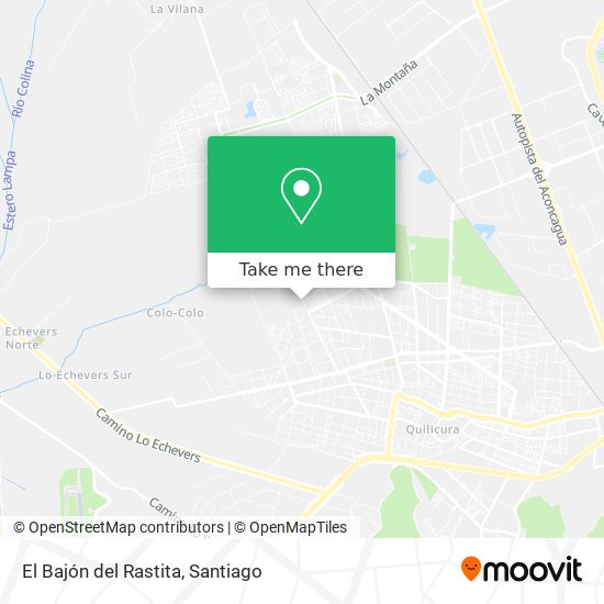 El Bajón del Rastita map