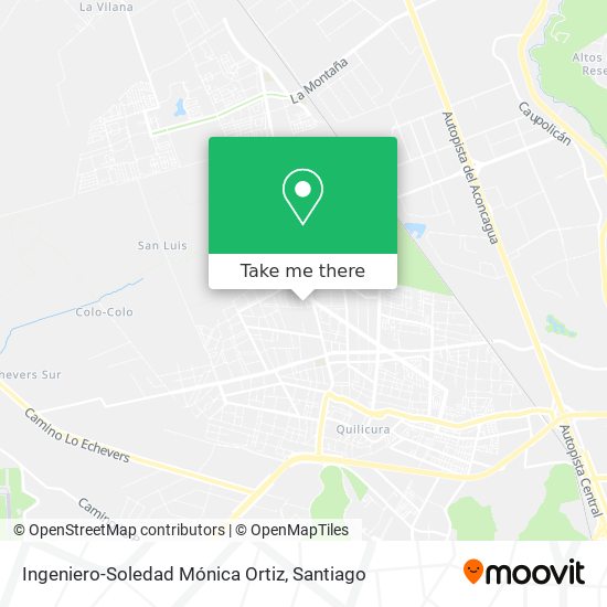 Ingeniero-Soledad Mónica Ortiz map