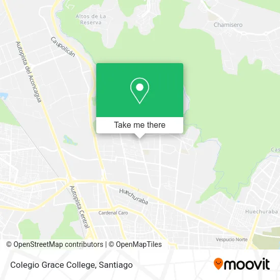 Colegio Grace College map