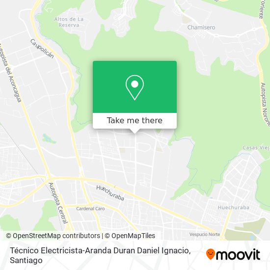 Técnico Electricista-Aranda Duran Daniel Ignacio map