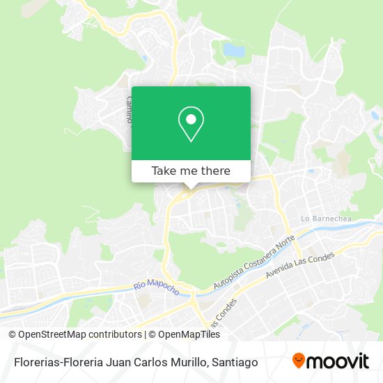 Florerias-Floreria Juan Carlos Murillo map