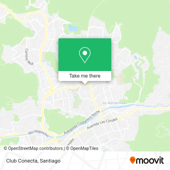 Club Conecta map