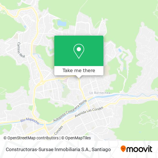 Mapa de Constructoras-Sursae Inmobiliaria S.A.