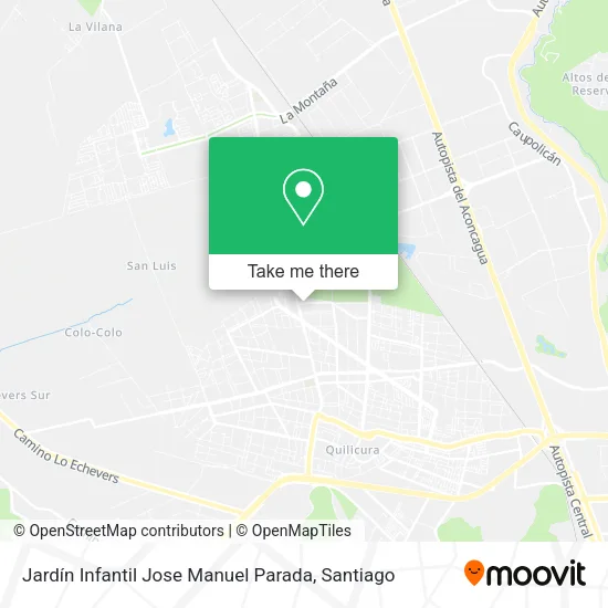 Jardín Infantil Jose Manuel Parada map