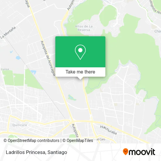 Ladrillos Princesa map