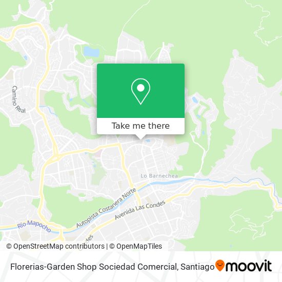 Florerias-Garden Shop Sociedad Comercial map