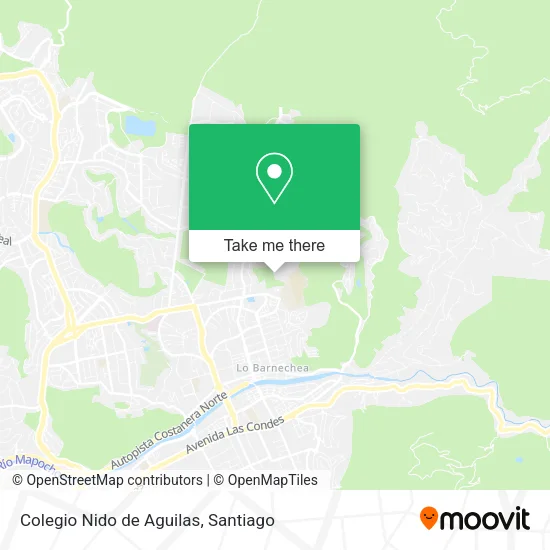 Colegio Nido de Aguilas map