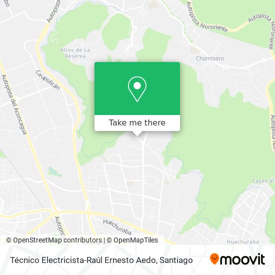 Mapa de Técnico Electricista-Raúl Ernesto Aedo