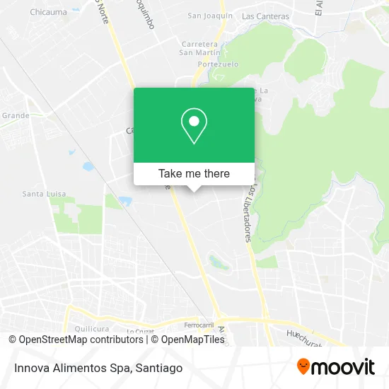 Innova Alimentos Spa map