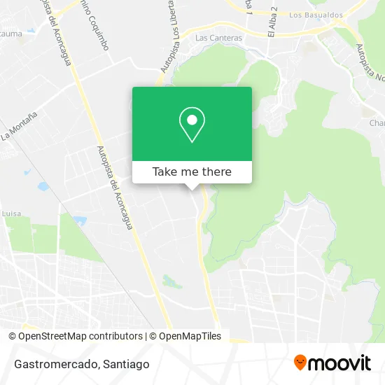 Gastromercado map